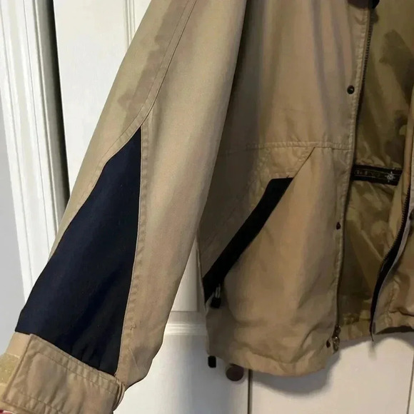 North End All Climate Wear Khaki Windbreaker Jacket Size Small - Picture 11 of 11